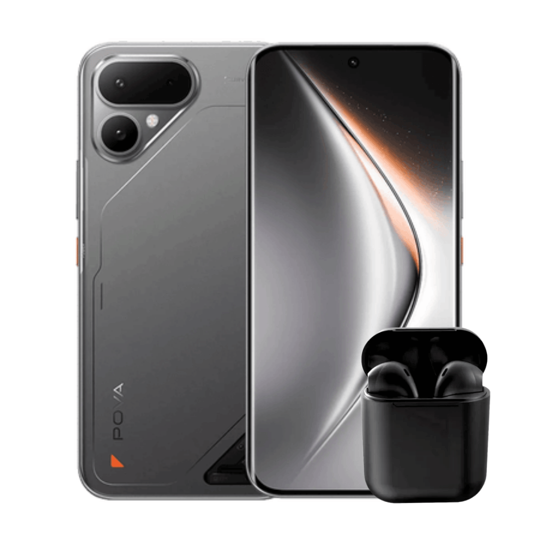 TECNO POVA CURVE 2 5G 256GB 8GB RAM + AUDÍFONOS INALÁMBRICOS INPODS