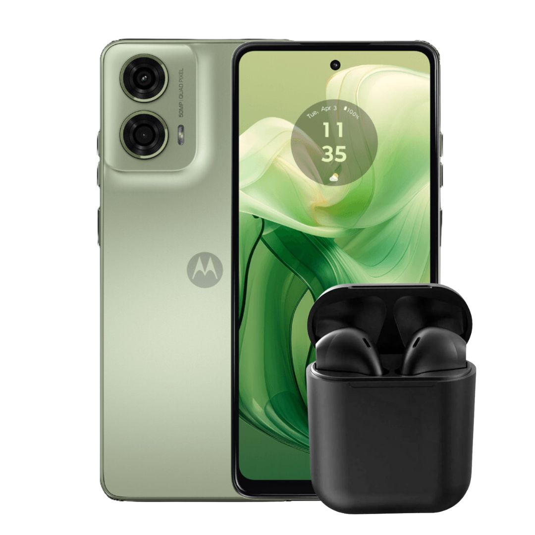 Moto G24 256GB | 4GB Ram Verde + Audifonos Bluetooth Inpods
