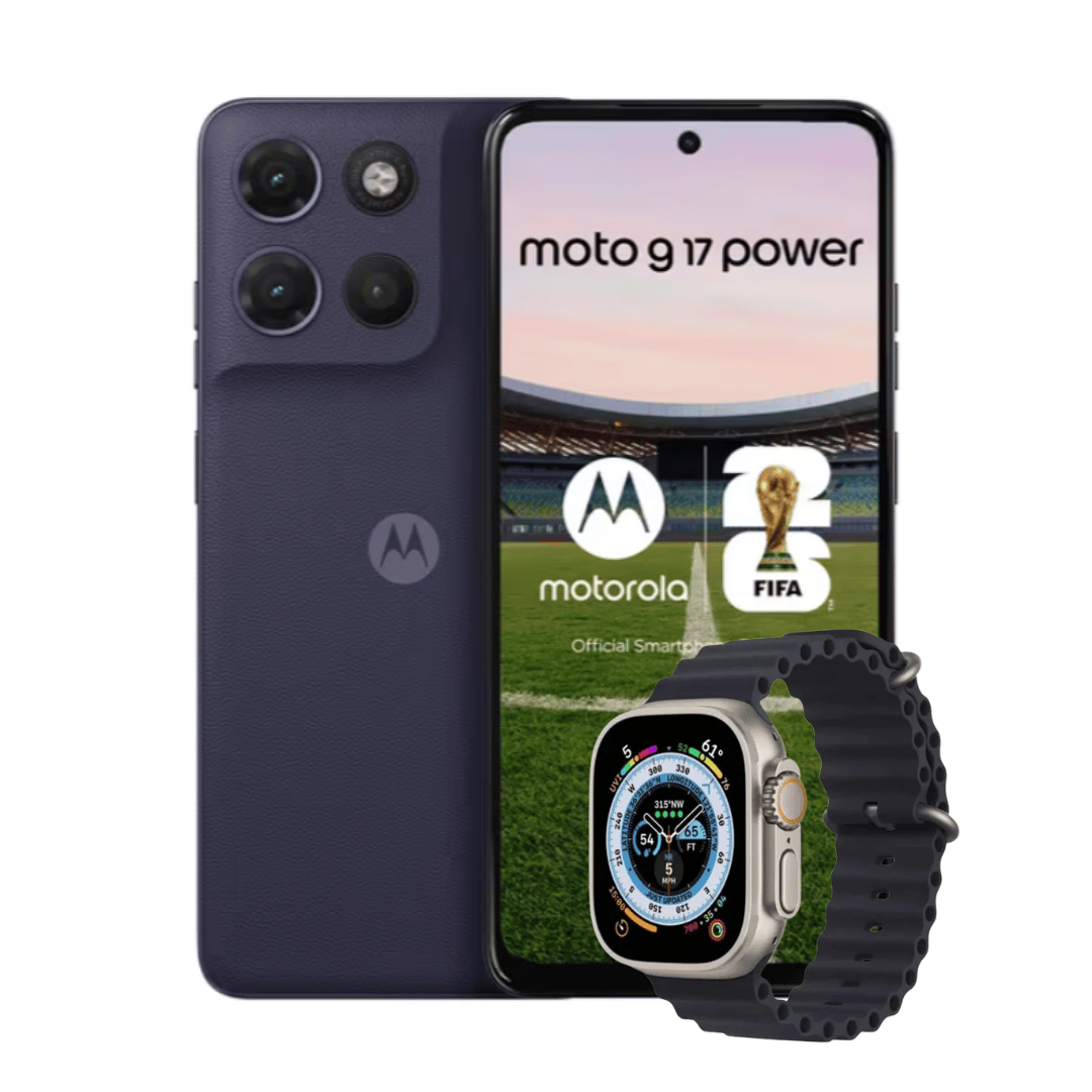 MOTO G17 POWER 256GB 4GB RAM + RELOJ SMART WATCH