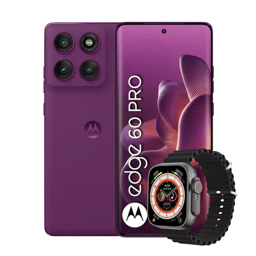 MOTO EDGE 60 PRO 5G 512GB | 12GB + RELOJ SMART WATCH 1.1
