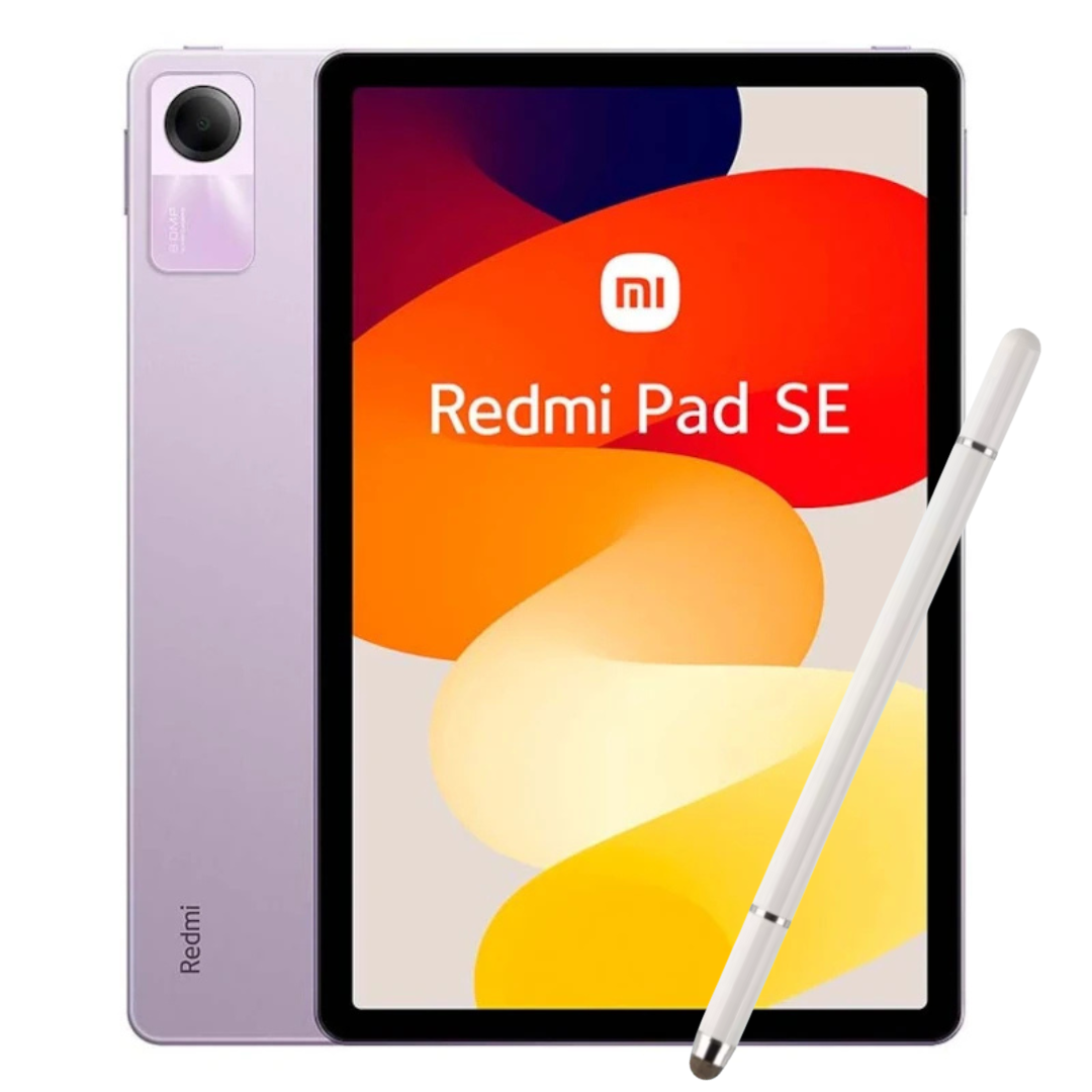 Tablet Xiaomi Redmi Pad SE 128GB Violeta Lavanda + Lápiz Táctil