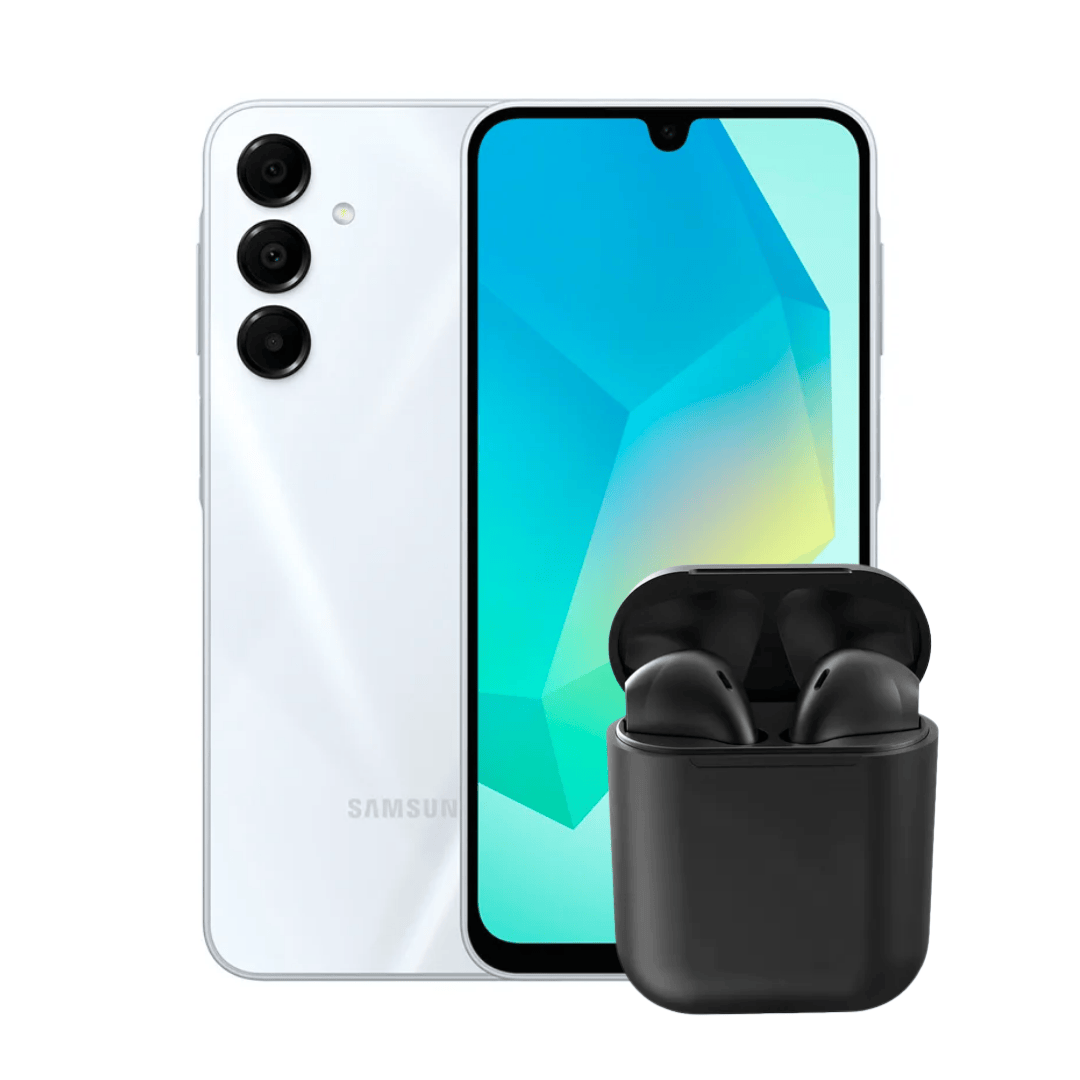 Samsung A16 256GB | 8GB Ram Blanco + Audífonos Inalámbricos Inpods