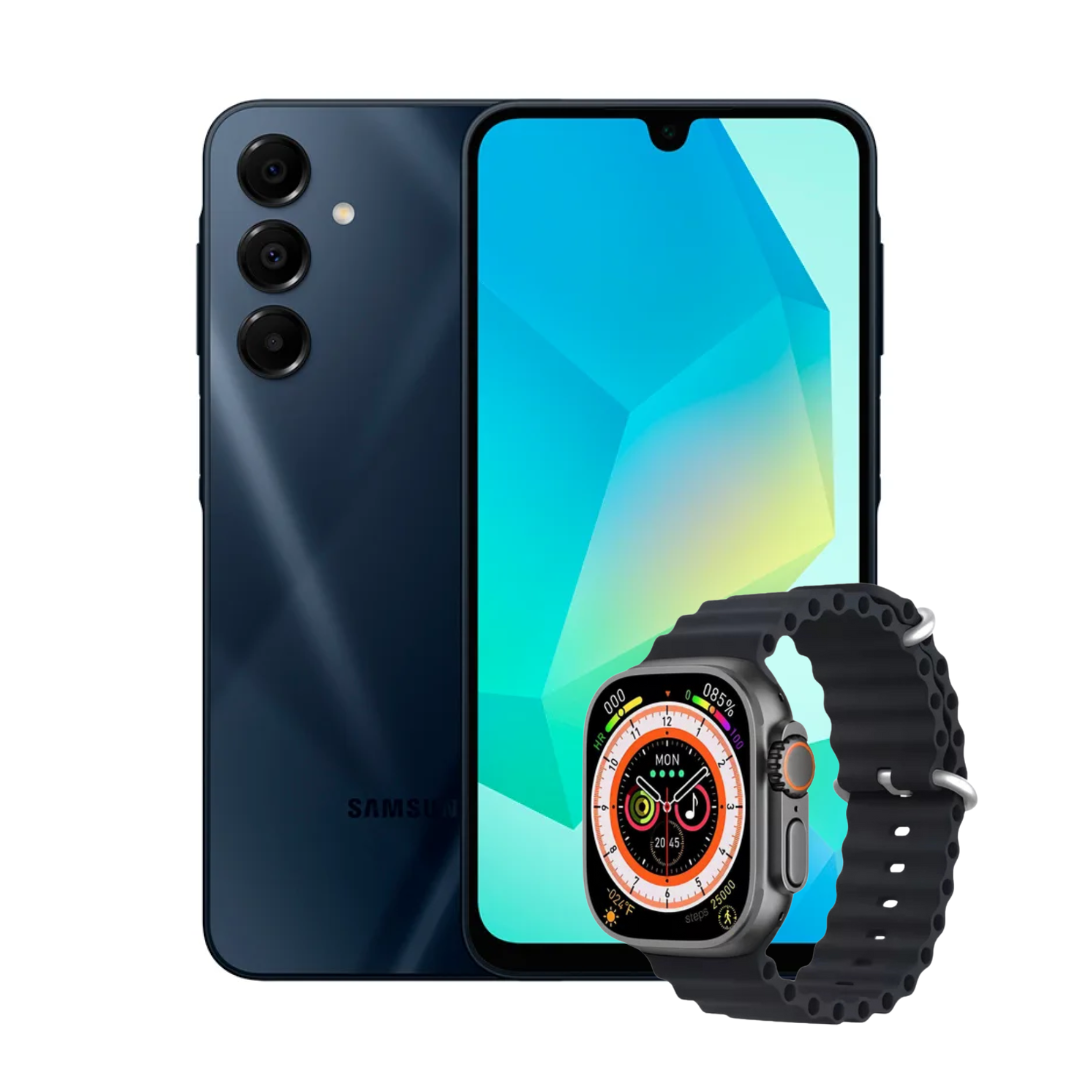 Samsung A16 256GB 8GB Ram Negro Reloj Smart Watch – Smart Gadgets