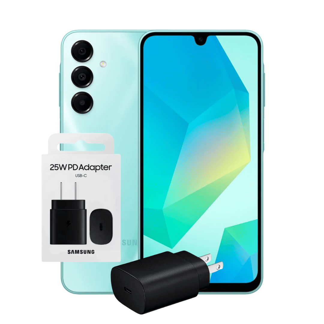 Samsung A16 256GB | 8GB Ram Verde Menta + Adaptador Samsung Original 25W