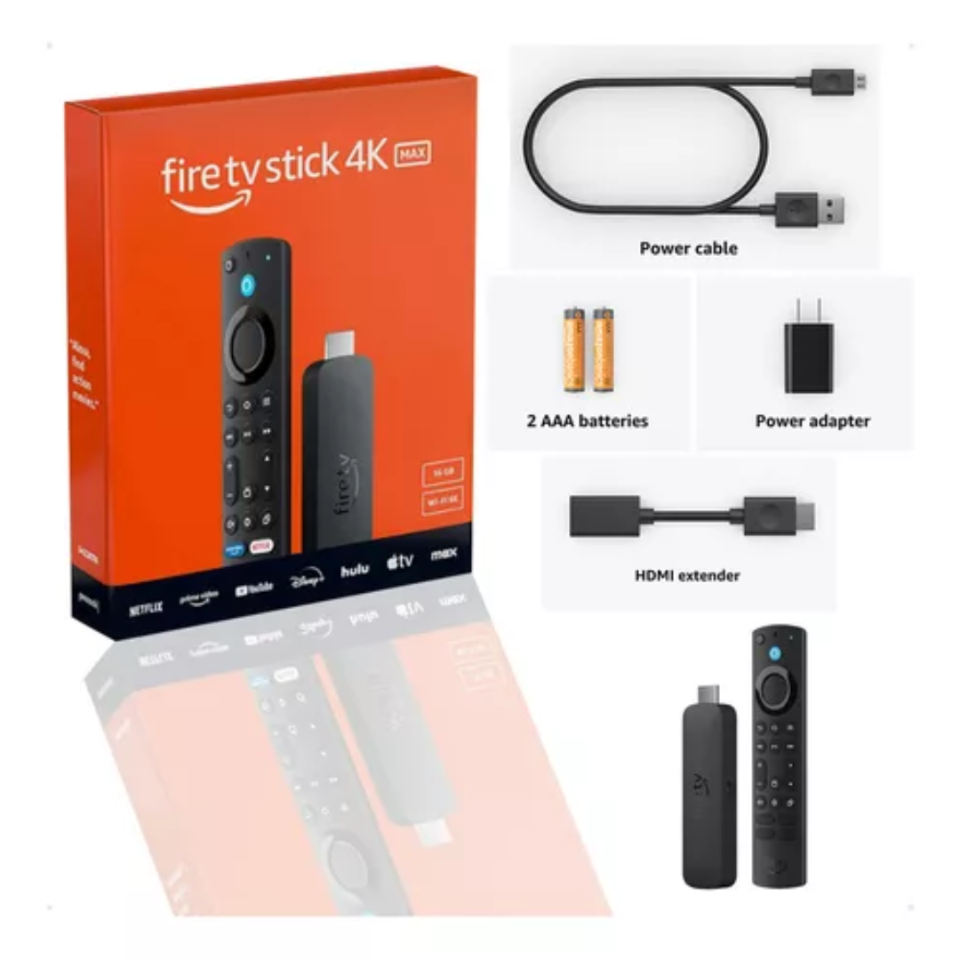 Convertidor Smart TV Stick Amazon 4K Max 16 GB Wifi 6E