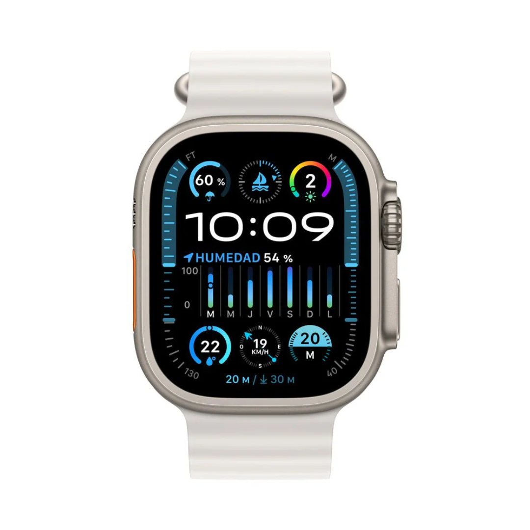 Apple Watch Ultra 2 Blanco | Caja de Titanio de 49 mm