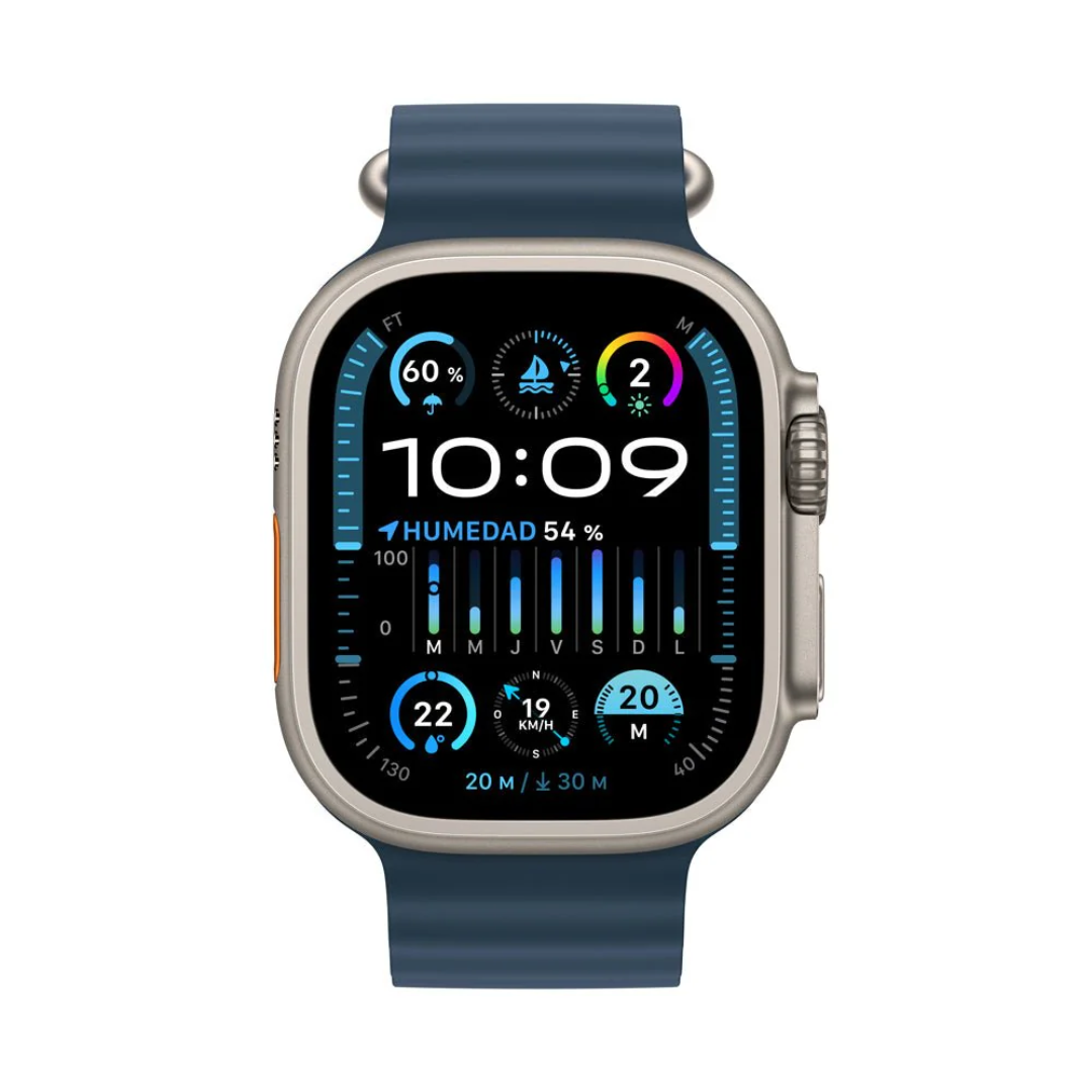 Apple Watch Ultra 2 Azul | Caja de Titanio de 49 mm
