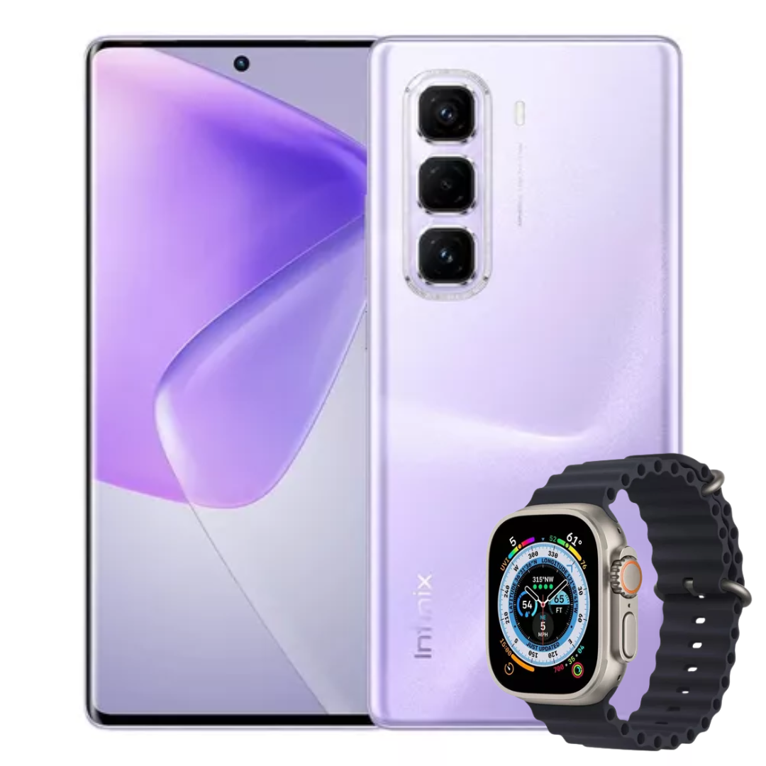 Infinix Hot 50 Pro Plus 256GB | 8GB RAM Lila + Reloj Smart Watch