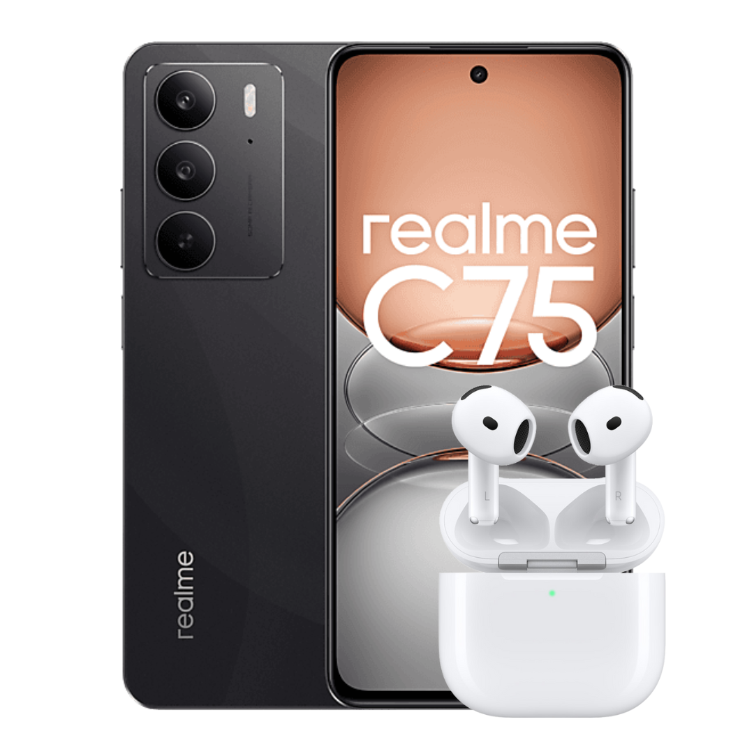 REALME C75 256GB | 8 GB RAM + AUDÍFONOS INALÁMBRICOS
