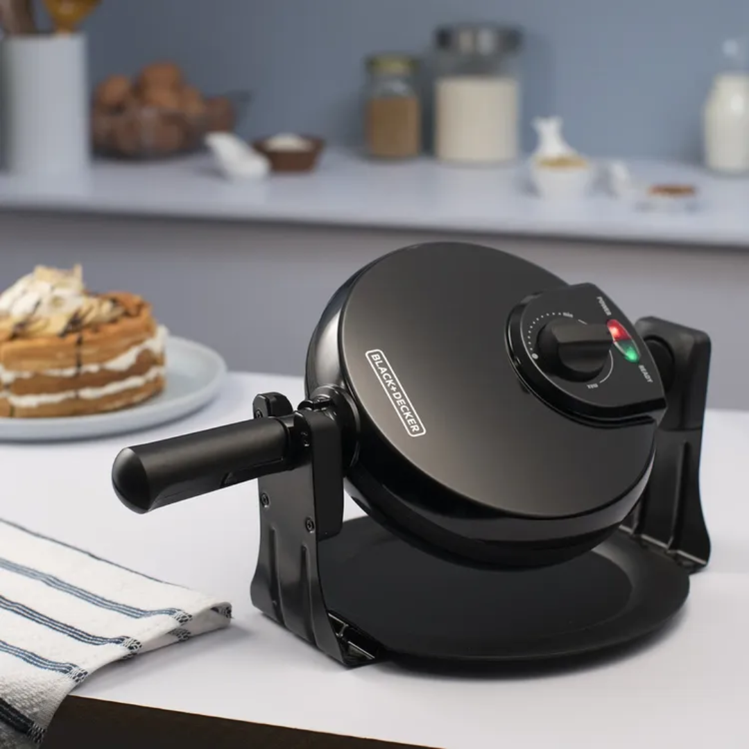 WAFLERA BLACK+DECKER GIRATORIA 4 PUESTOS