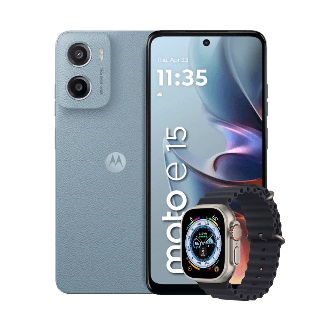 MOTO E15 64GB | 2GB RAM + RELOJ SMART WATCH