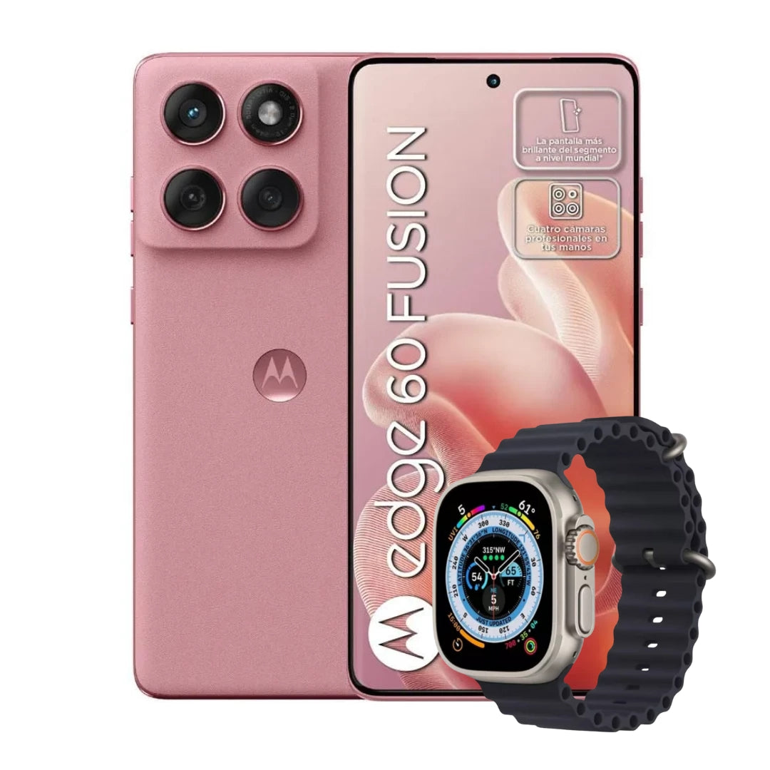 MOTO EDGE 60 FUSION 5G 256GB | 8GB + RELOJ SMART WATCH 1.1