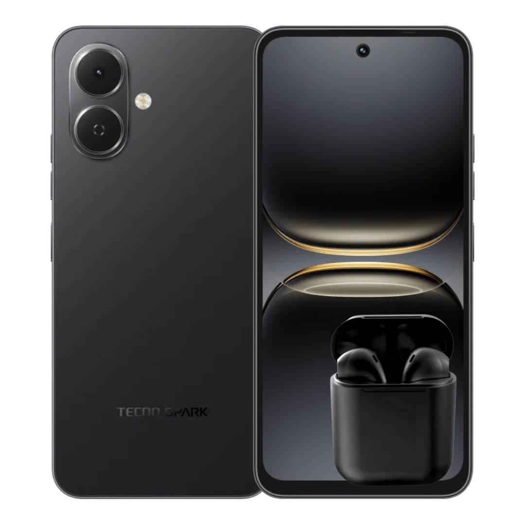 TECNO SPARK GO 2 64GB | 3 GB RAM + 3 EXTENDIBLE + AUDÍFONOS INALÁMBRICOS INPODS