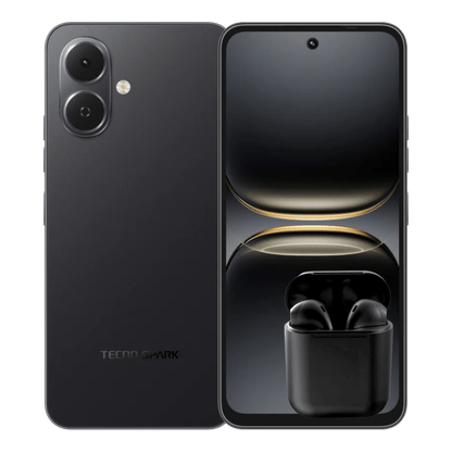 TECNO SPARK GO 2 64GB | 3 GB RAM + 3 EXTENDIBLE + AUDÍFONOS INALÁMBRICOS INPODS
