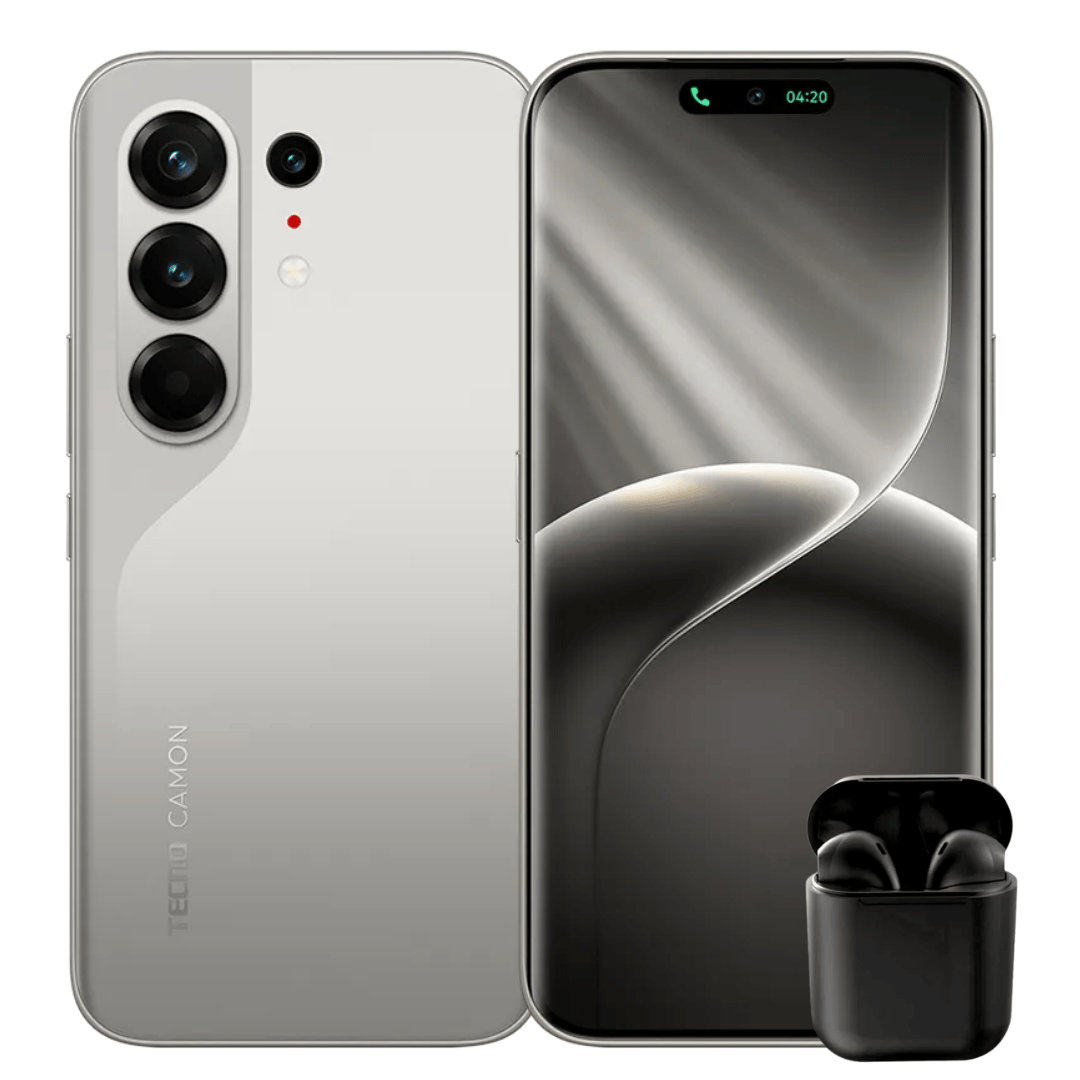 TECNO CAMON 50 PRO 256 GB | 8 GB RAM + 8 EXTENDIBLES |  + AUDÍFONOS INALÁMBRICOS INPODS
