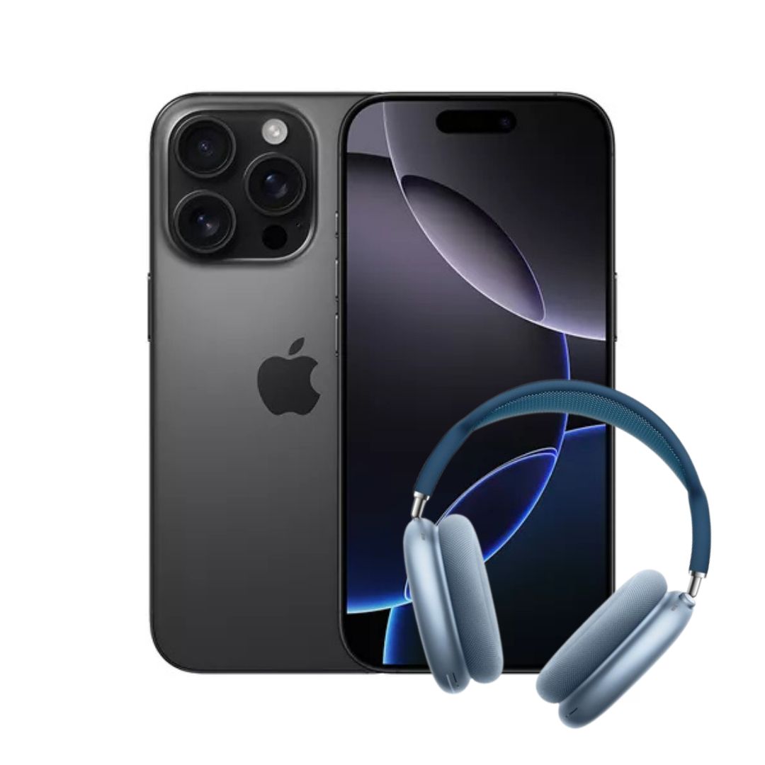iPhone 16 Pro 128GB Titanio Negro + Airpods Max 1.1