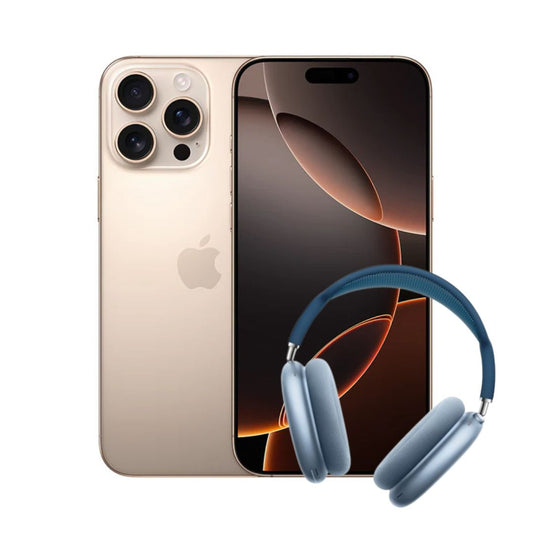 iPhone 16 Pro Max 256GB + Airpods Max 1.1 Titanio Desierto