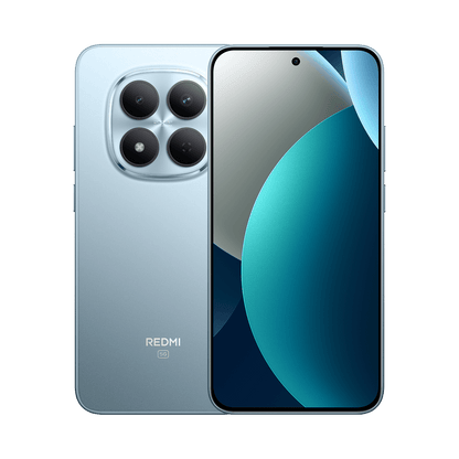 Xiaomi Redmi Note 15 Pro 5G 512GB azul, vista trasera con cámaras y pantalla encendida