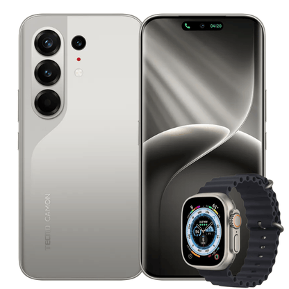 TECNO CAMON 50 PRO 256 GB | 8 GB RAM + 8 EXTENDIBLES |  + RELOJ SMART WATCH