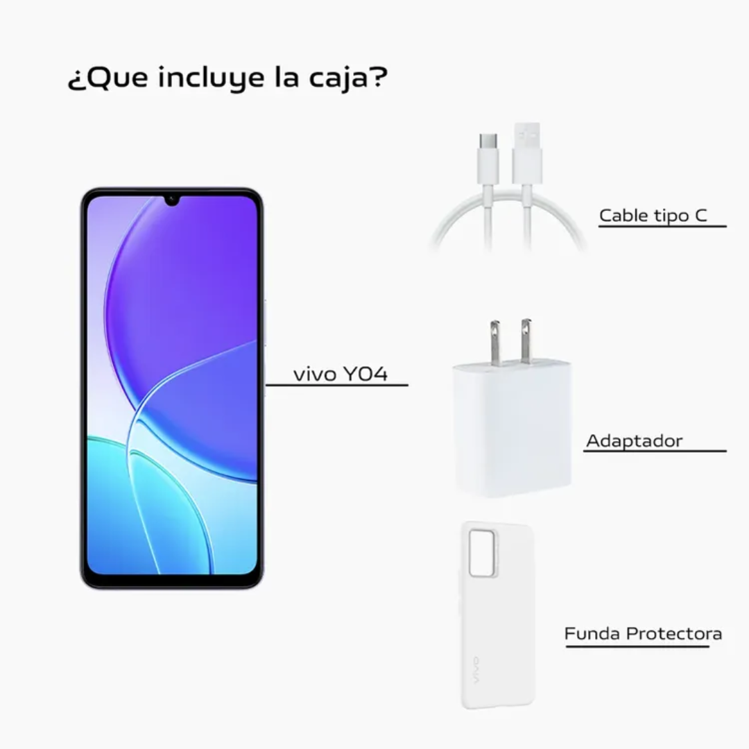 Vivo Y04 128GB | 4 GB RAM