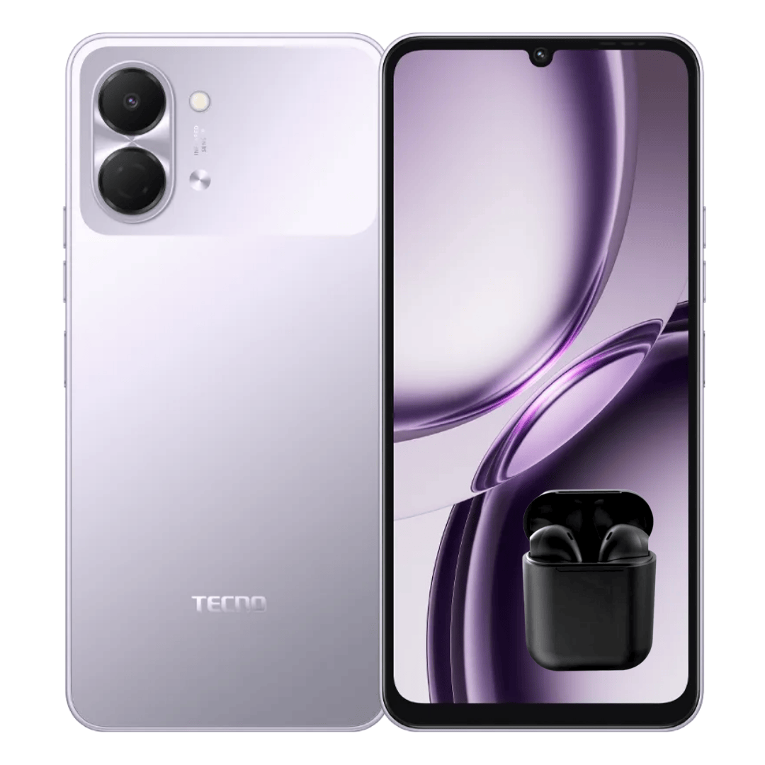 TECNO SPARK GO 3 128GB + AUDÍFONOS INALÁMBRICOS INPODS