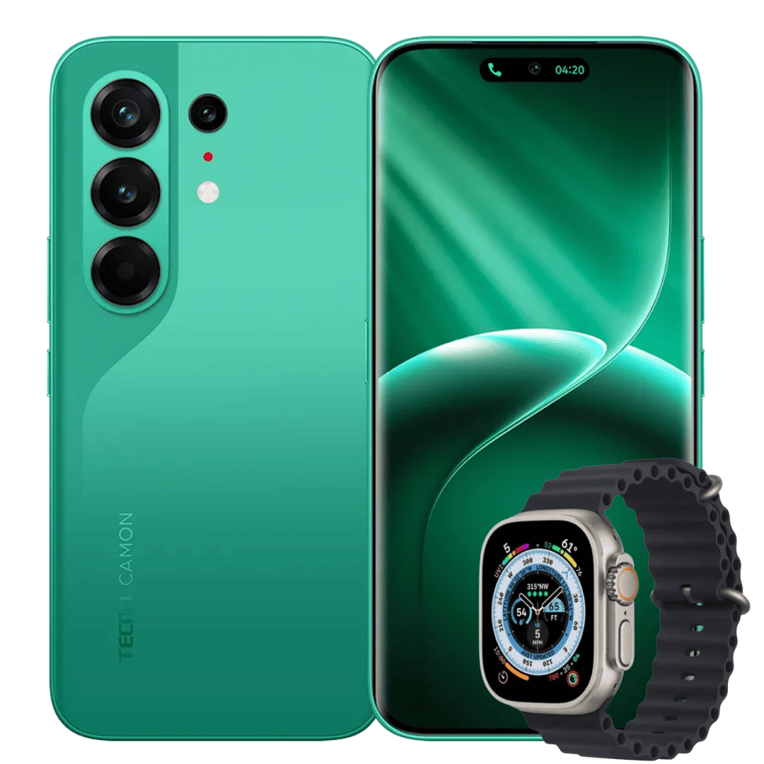 TECNO CAMON 50 PRO 256 GB | 8 GB RAM + 8 EXTENDIBLES |  + RELOJ SMART WATCH