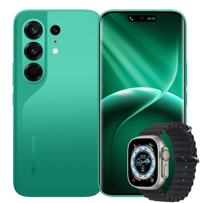 TECNO CAMON 50 PRO 256 GB | 8 GB RAM + 8 EXTENDIBLES |  + RELOJ SMART WATCH