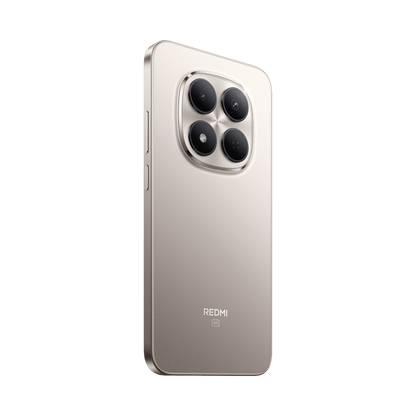 Xiaomi Redmi Note 15 Pro 5G 512GB titanio, vista en ángulo de tres cuartos