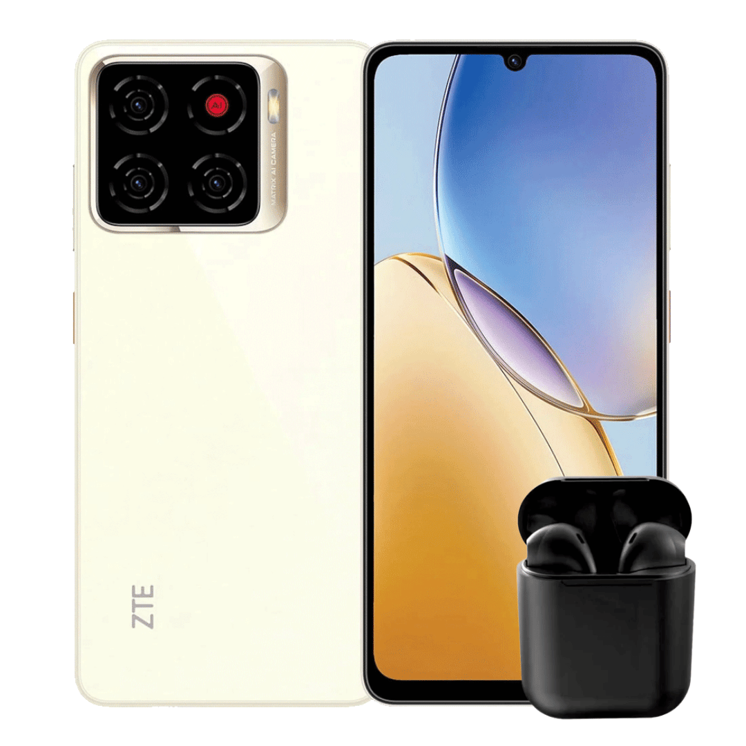 ZTE BLADE A56 128GB | 4GB RAM + AUDÍFONOS INALÁMBRICOS INPODS
