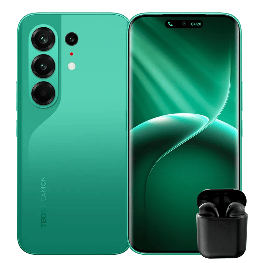 TECNO CAMON 50 PRO 256 GB | 8 GB RAM + 8 EXTENDIBLES |  + AUDÍFONOS INALÁMBRICOS INPODS