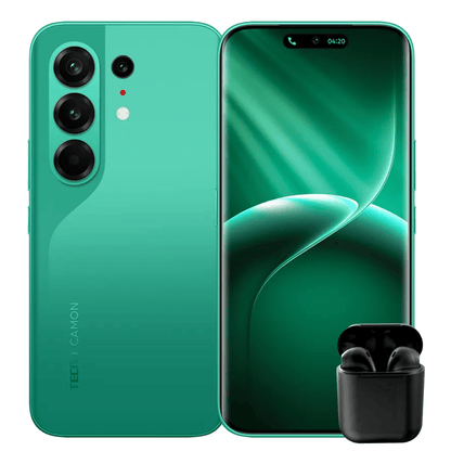 TECNO CAMON 50 PRO 256 GB | 8 GB RAM + 8 EXTENDIBLES |  + AUDÍFONOS INALÁMBRICOS INPODS