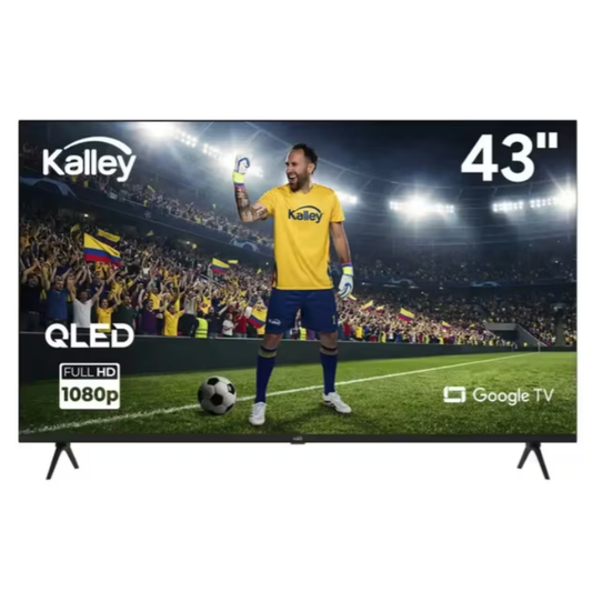 Televisor Kalley 43" FHD QLED Google TV