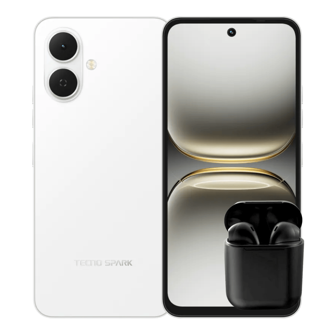 TECNO SPARK GO 2 64GB | 3 GB RAM + 3 EXTENDIBLE + AUDÍFONOS INALÁMBRICOS INPODS