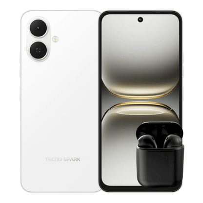 TECNO SPARK GO 2 64GB | 3 GB RAM + 3 EXTENDIBLE + AUDÍFONOS INALÁMBRICOS INPODS