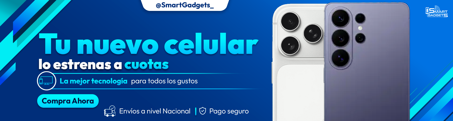 Celulares nuevos a cuotas con ADDI en Smart Gadgets