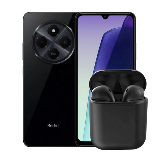 Xiaomi Redmi 14C 256 GB | 4 GB Ram Negro + Audífonos Inalámbricos Inpods
