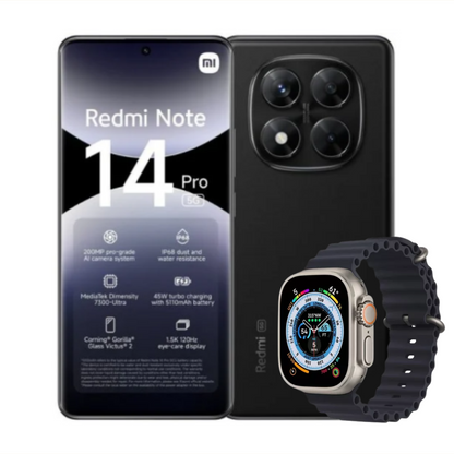 Xiaomi Redmi Note 14 Pro 5G 256 GB | 8 GB + Reloj Smart Watch