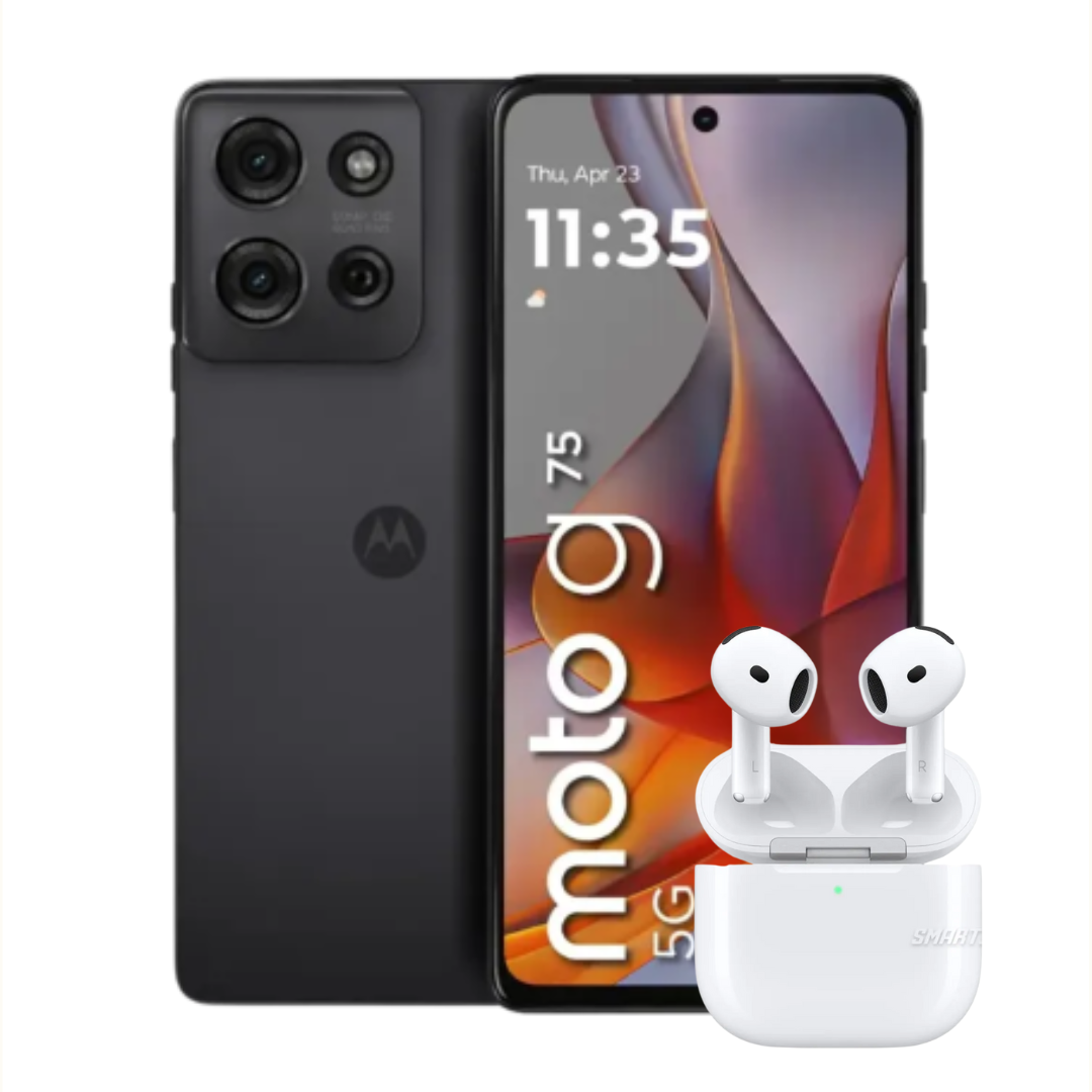 Celular Motorola Moto G75 256 GB | 8 GB Ram + AirPods 4ta Gen 1.1
