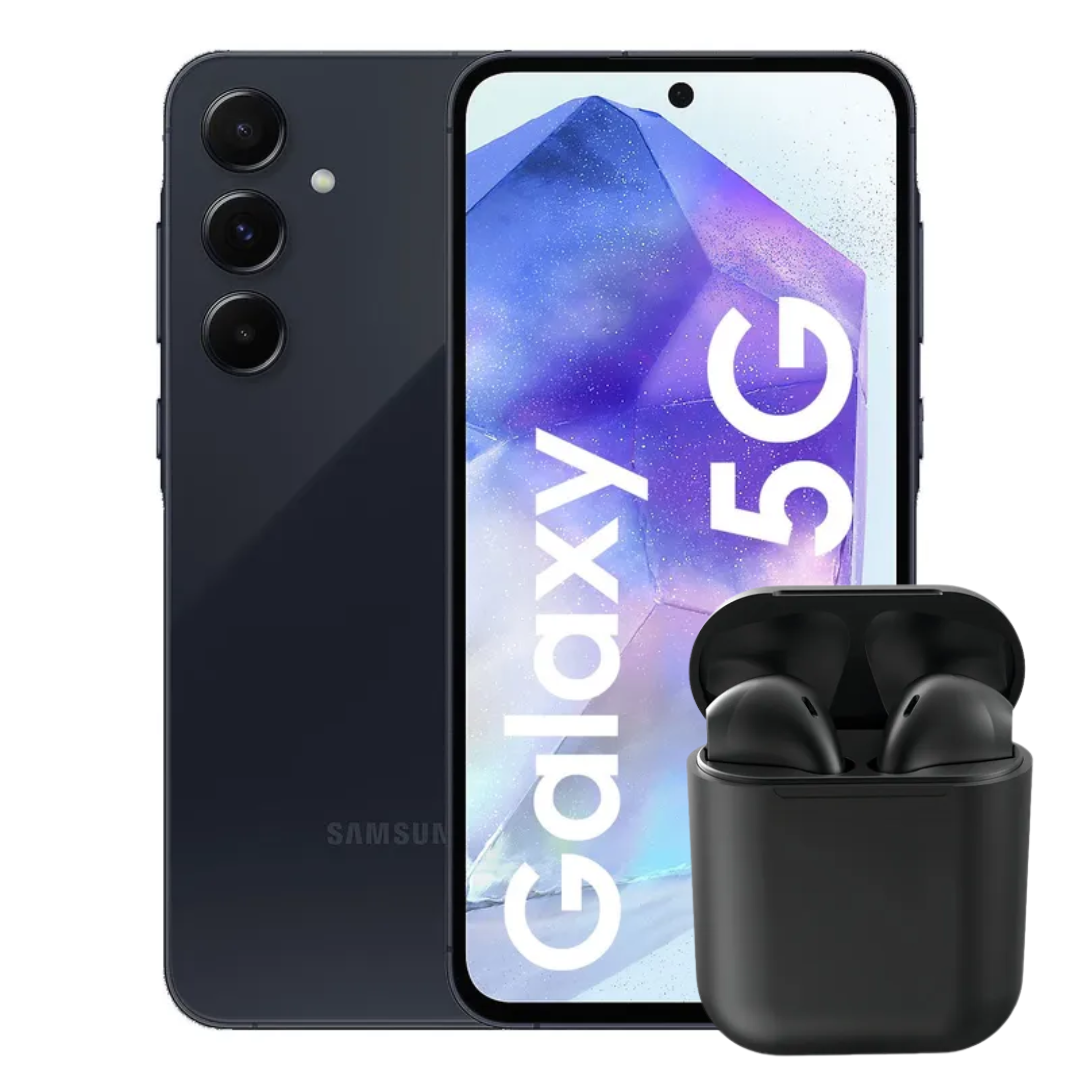Samsung A55 5G 256GB | 8GB RAM + Audifonos Bluetooth Inpods