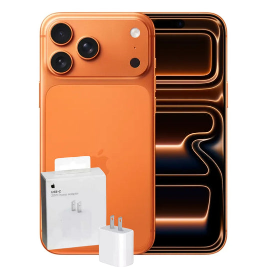 IPHONE 17 PRO MAX 256GB + ADAPTADOR ORIGINAL 2OW