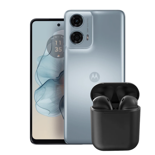 Motorola Moto G24 Power 256 GB | 4 GB Ram + Audífonos Inalámbricos Inpods Celeste Glaciar