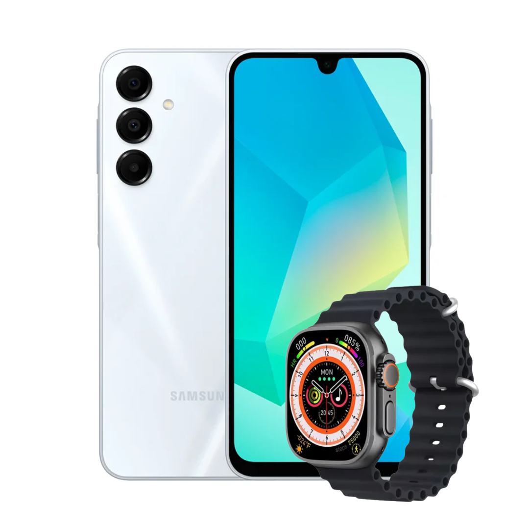 Samsung A16 256GB | 8GB Ram + Reloj Smart Watch Blanco
