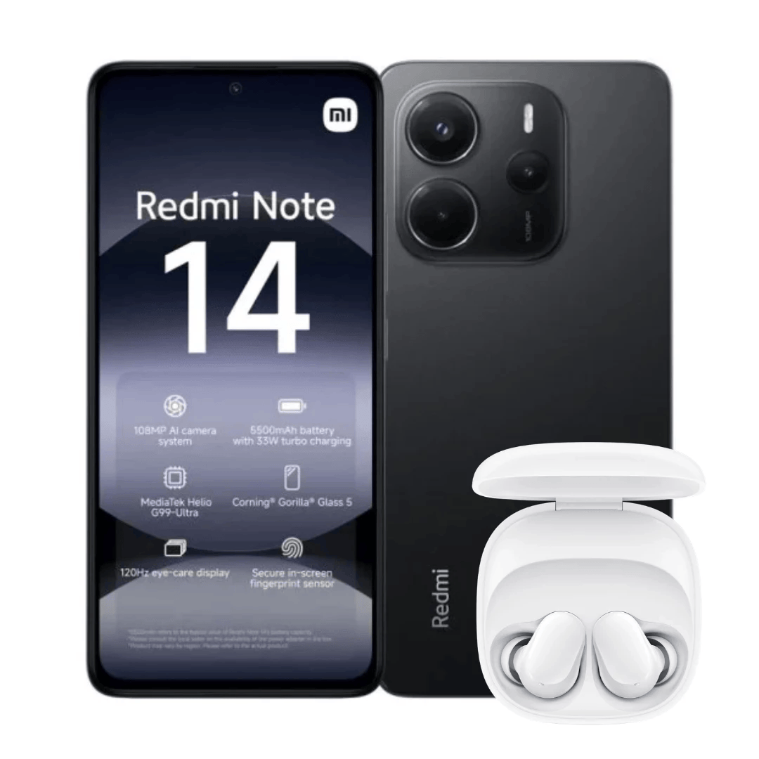 XIAOMI REDMI NOTE 14 256 GB | 8 GB RAM + REDMI BUDS 6 PLAY