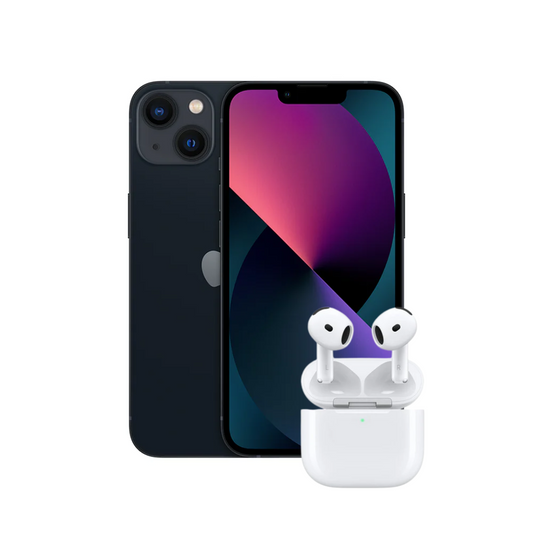 IPHONE 13 128 MEDIANOCHE + AIRPODS 4 CON ANC 1.1