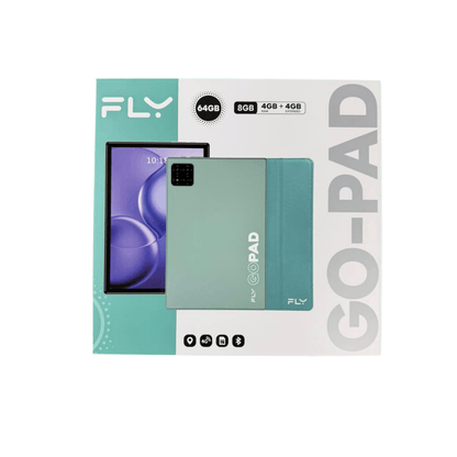 TABLET FLY GO PAD 64GB 4GB RAM + 4GB EXTEND VERDE