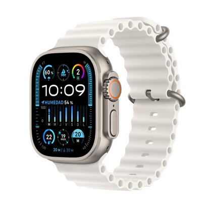 Apple Watch Ultra 2 Blanco | Caja de Titanio de 49 mm