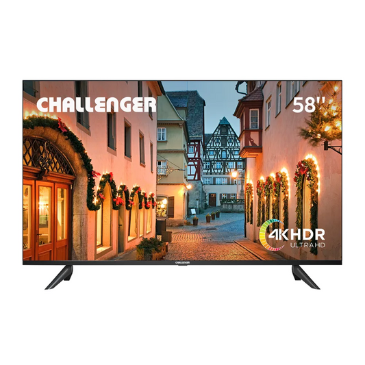 TELEVISOR CHALLENGER 58" 4KHDR LED GOOGLE TV