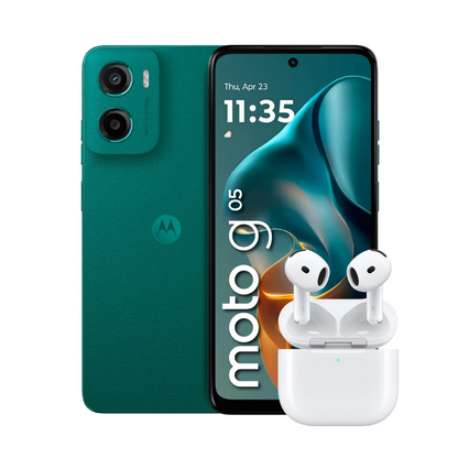 MOTO G05 128GB | 4GB RAM + AUDÍFONOS INALÁMBRICOS