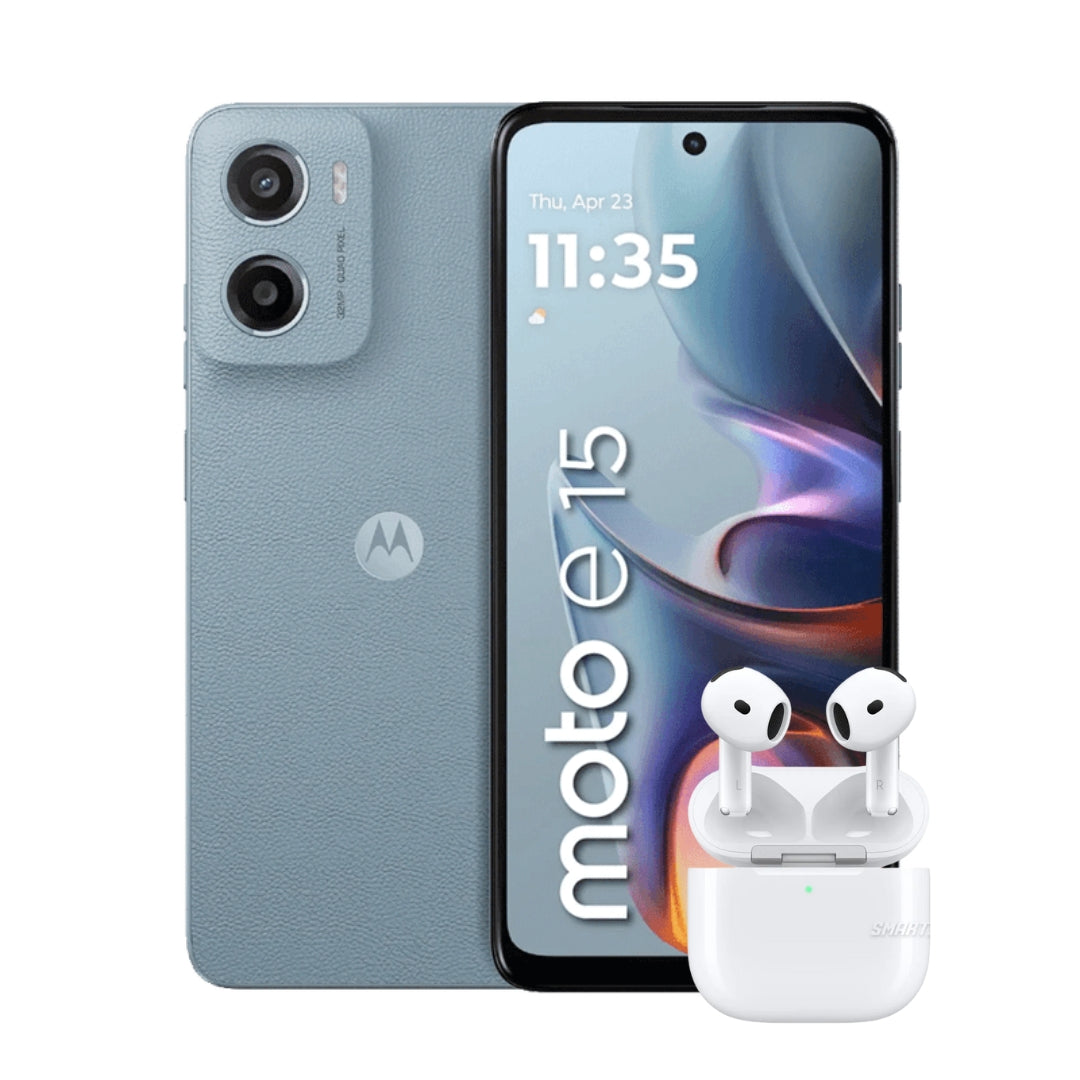 MOTO E15 64GB | 2GB RAM + AUDÍFONOS INALÁMBRICOS 4