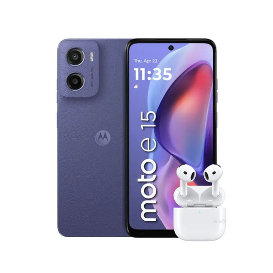 MOTO E15 64GB | 2GB RAM + AUDÍFONOS INALÁMBRICOS 4